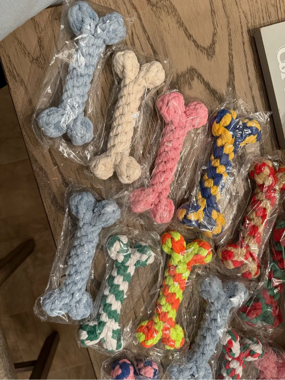 Woven Dog Bone Toy
